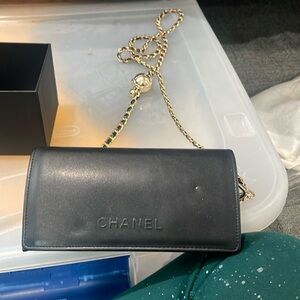 Chanel sunglasses case turned into a purse